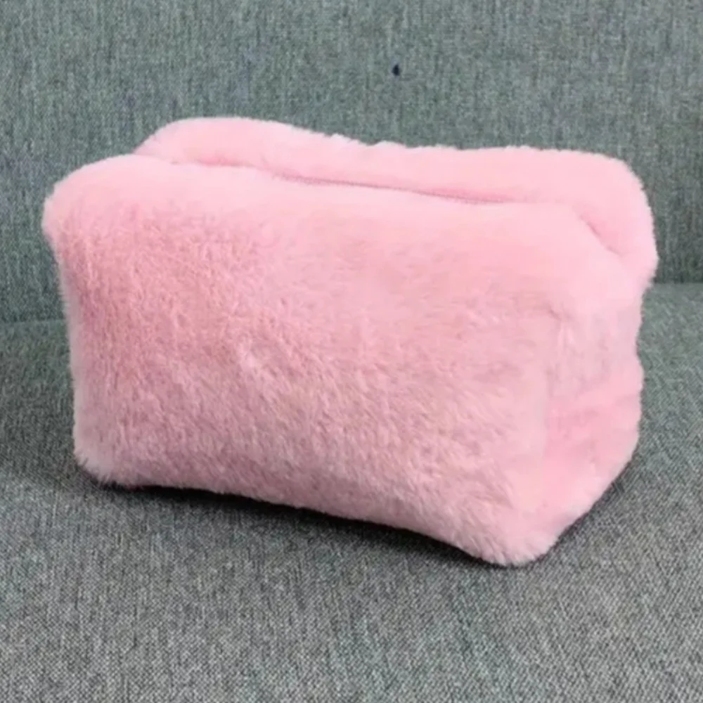 Plush Cosmetic Makeup Bag